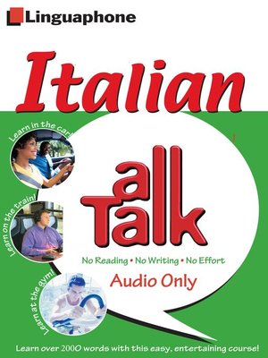 cover image of Linguaphone All Talk--Italian for Beginners